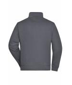 Unisex Workwear Sweat Jacket Carbon 8291
