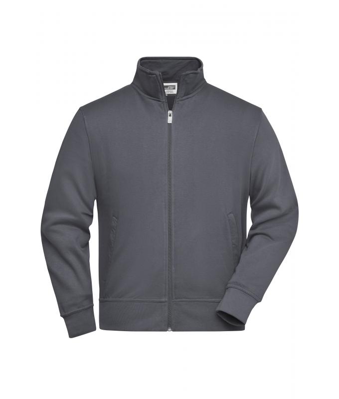 Unisex Workwear Sweat Jacket Carbon 8291