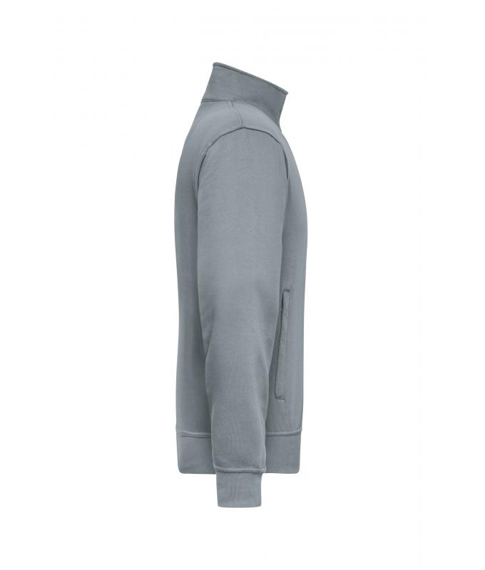Unisex Workwear Sweat Jacket Dark-grey 8291