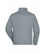Unisex Workwear Sweat Jacket Dark-grey 8291