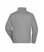 Unisex Workwear Sweat Jacket Grey-heather 8291