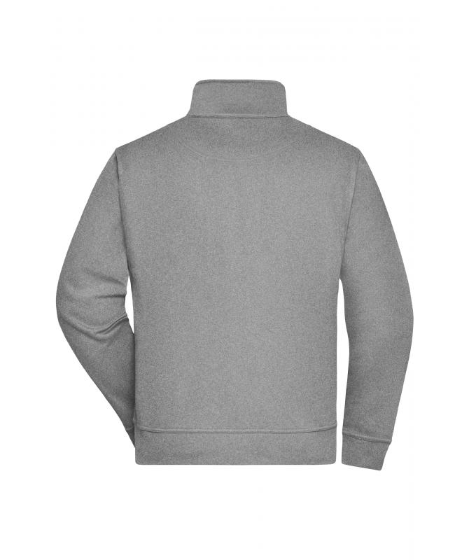 Unisex Workwear Sweat Jacket Grey-heather 8291