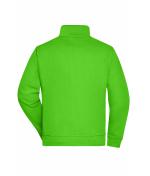 Unisex Workwear Sweat Jacket Lime-green 8291