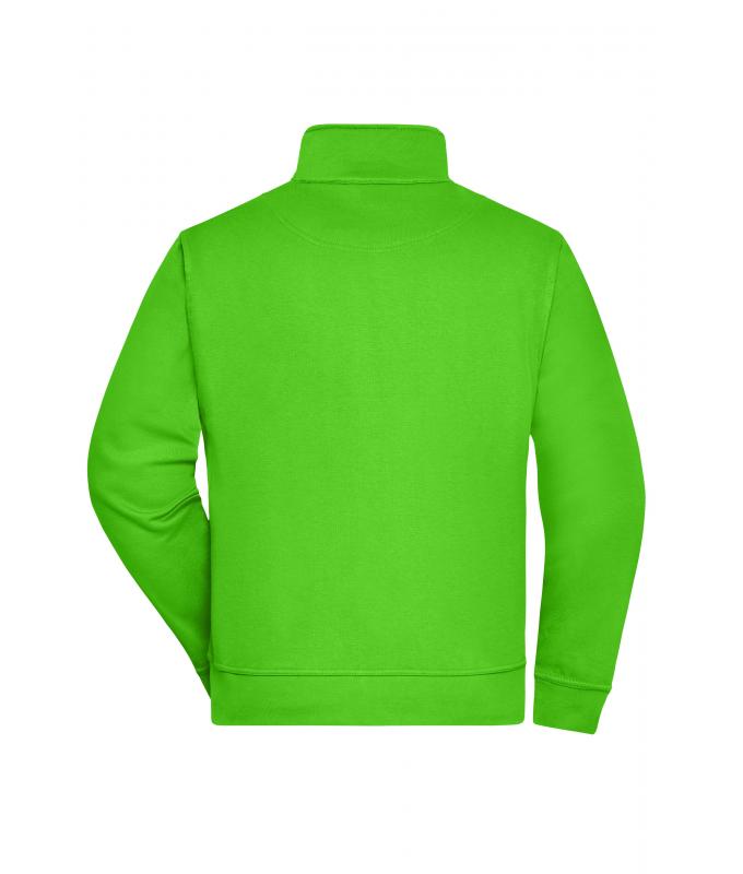 Unisex Workwear Sweat Jacket Lime-green 8291