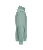 Unisex Workwear Sweat Jacket Foggy-green 8291