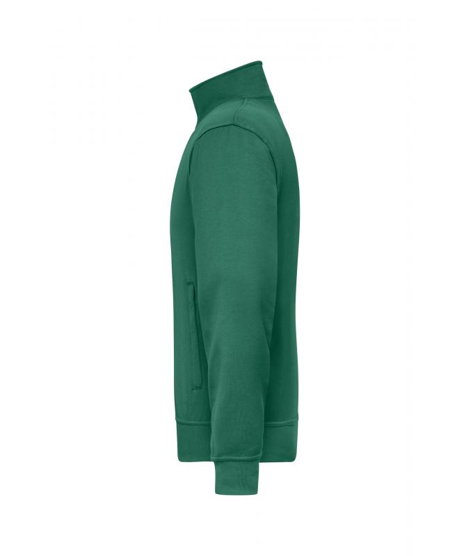Unisex Workwear Sweat Jacket Dark-green 8291