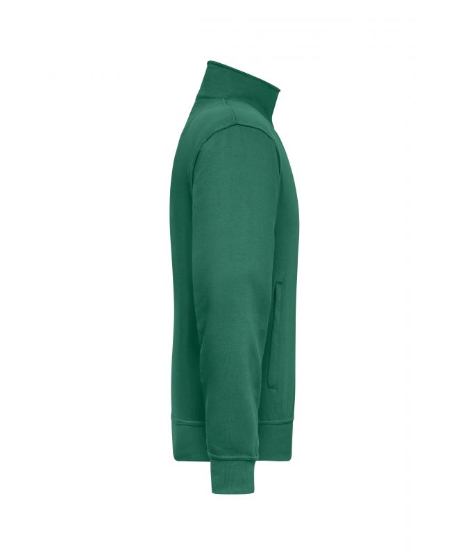 Unisex Workwear Sweat Jacket Dark-green 8291