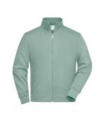 Unisex Workwear Sweat Jacket Foggy-green 8291