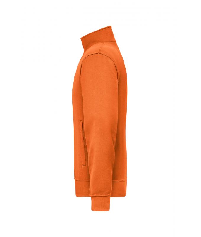 Unisex Workwear Sweat Jacket Orange 8291