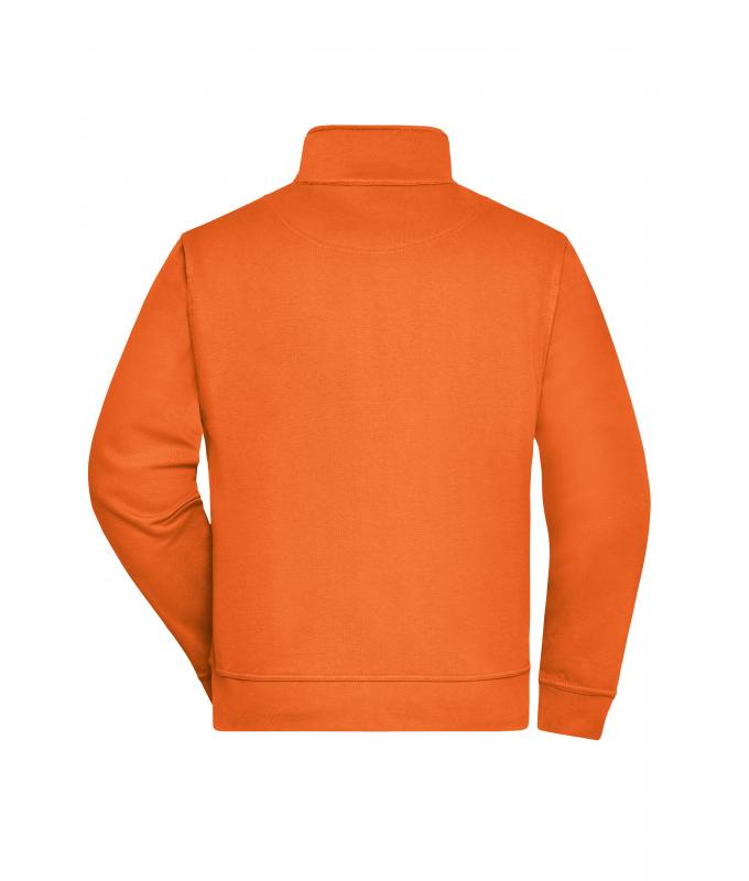 Unisex Workwear Sweat Jacket Orange 8291