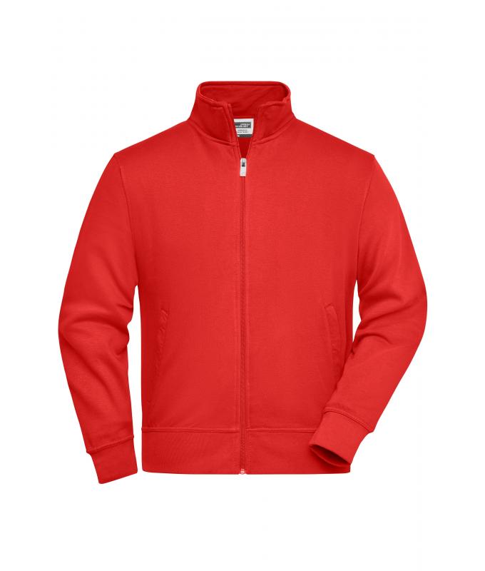 Unisex Workwear Sweat Jacket Red 8291