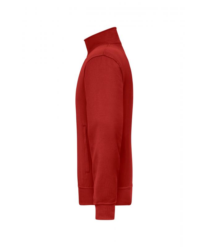 Unisex Workwear Sweat Jacket Wine 8291