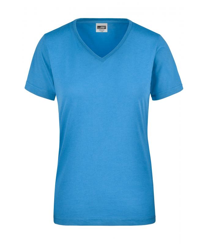 Damen Ladies' Workwear T-Shirt Aqua 8310