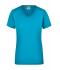 Damen Ladies' Workwear T-Shirt Turquoise 8310