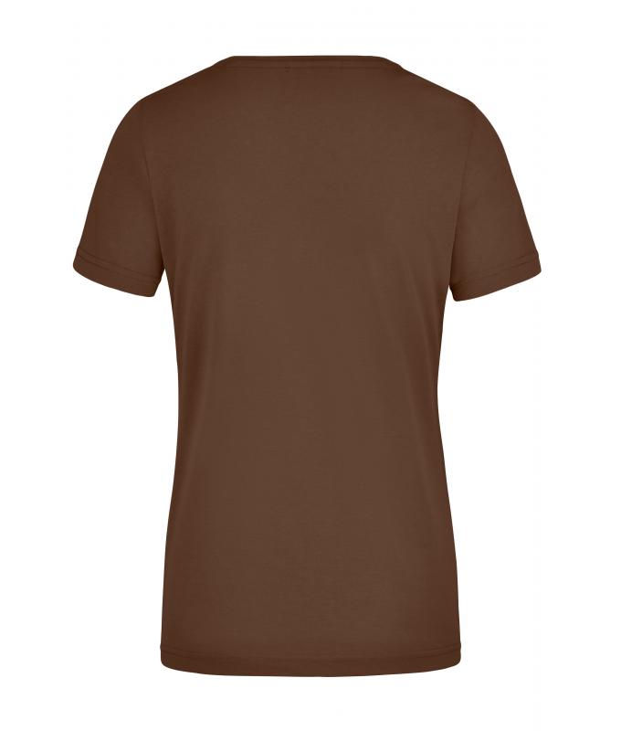 Damen Ladies' Workwear T-Shirt Brown 8310
