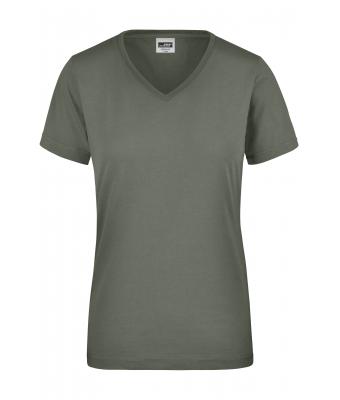 Damen Ladies' Workwear T-Shirt Dark-grey 8310