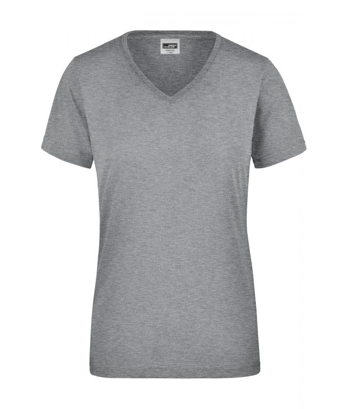 Damen Ladies' Workwear T-Shirt Grey-heather 8310