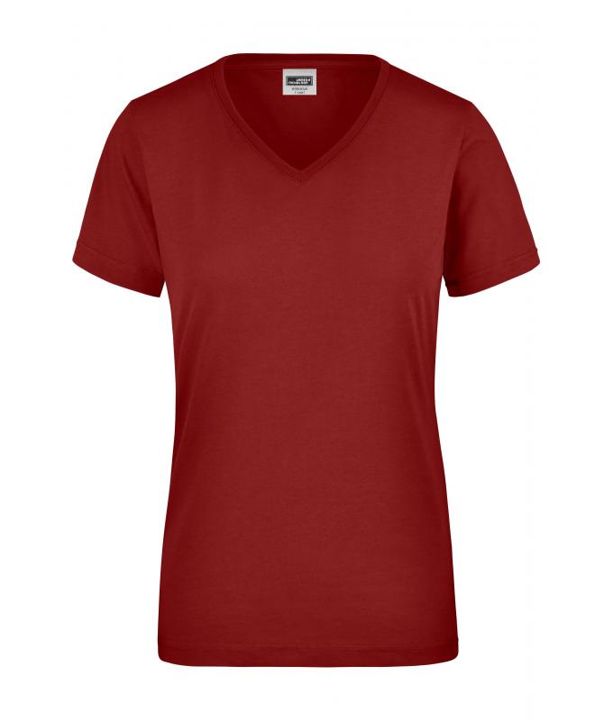 Damen Ladies' Workwear T-Shirt Wine 8310