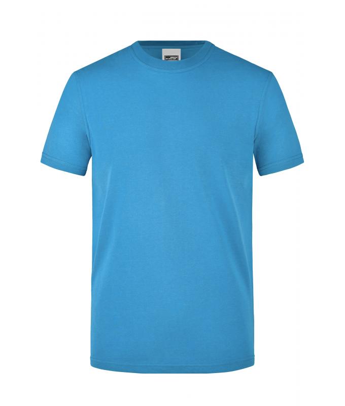 Men Men's Workwear T-Shirt Aqua 8311