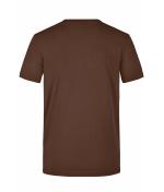 Men Men's Workwear T-Shirt Brown 8311