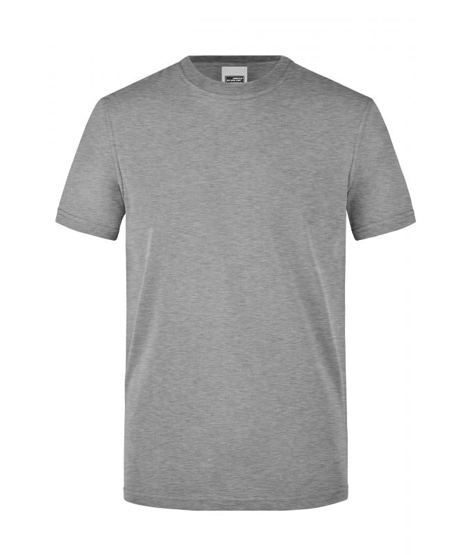 Herren Men's Workwear T-Shirt Grey-heather 8311
