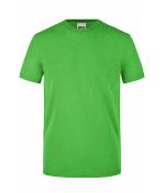 Men Men's Workwear T-Shirt Lime-green 8311