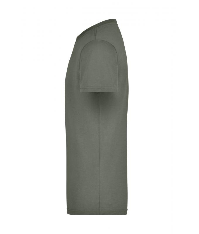 Men Men's Workwear T-Shirt Dark-grey 8311