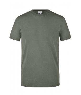 Men Men's Workwear T-Shirt Dark-grey 8311