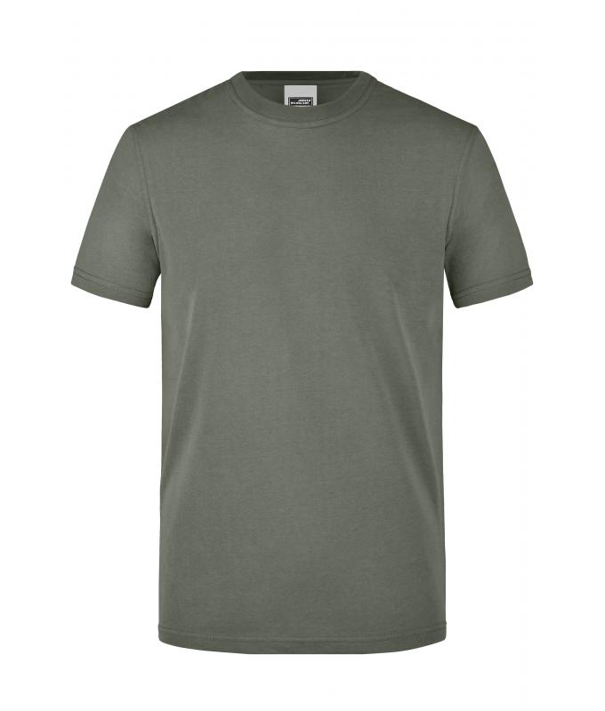 Men Men's Workwear T-Shirt Dark-grey 8311
