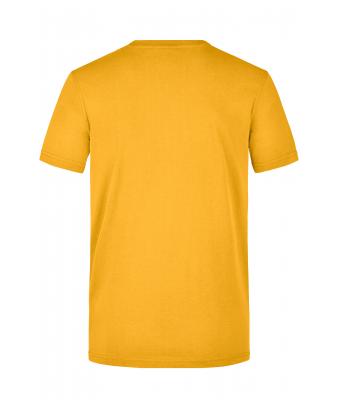 Men Men's Workwear T-Shirt Gold-yellow 8311