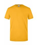 Men Men's Workwear T-Shirt Gold-yellow 8311