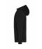 Unisex BIO Workwear-Half Zip Hoody Black 10447