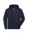 Unisex BIO Workwear-Half Zip Hoody Navy 10447