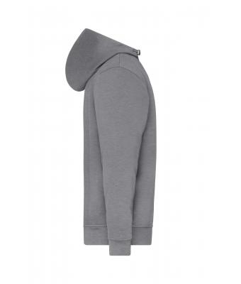 Unisex ORGANIC Workwear Half-Zip Hoody   OCS Blended & RCS Light-melange 10447