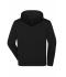 Unisex ORGANIC Workwear Half-Zip Hoody   OCS Blended Black 10447