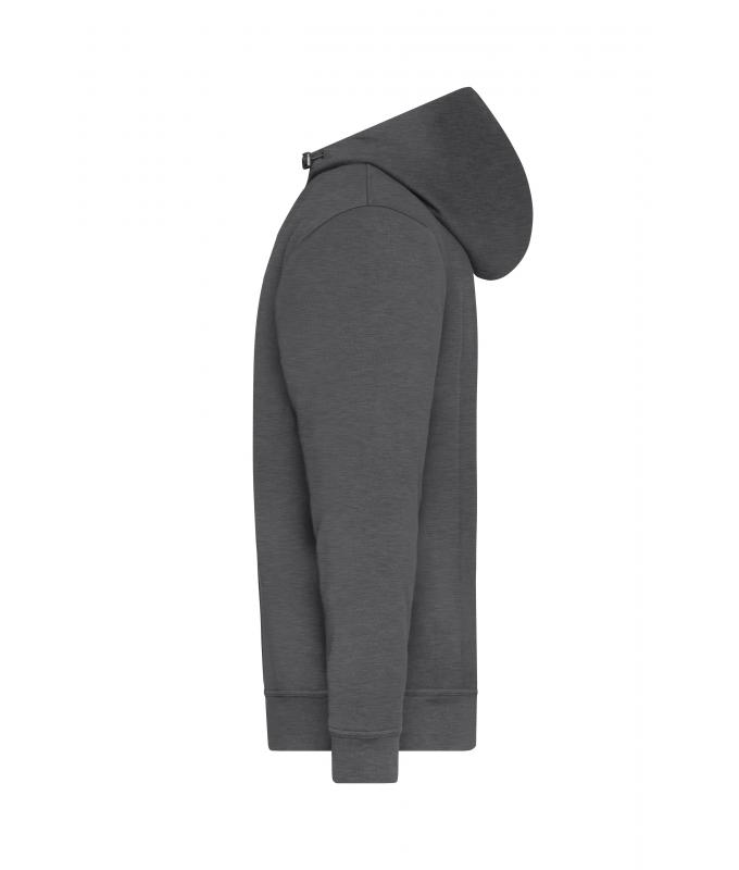 Unisex Workwear Half-Zip Hoody OCS Blended & RCS Dark-melange 10447