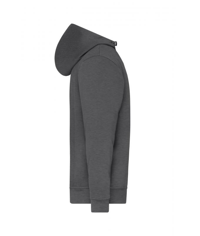 Unisex Workwear Half-Zip Hoody OCS Blended & RCS Dark-melange 10447