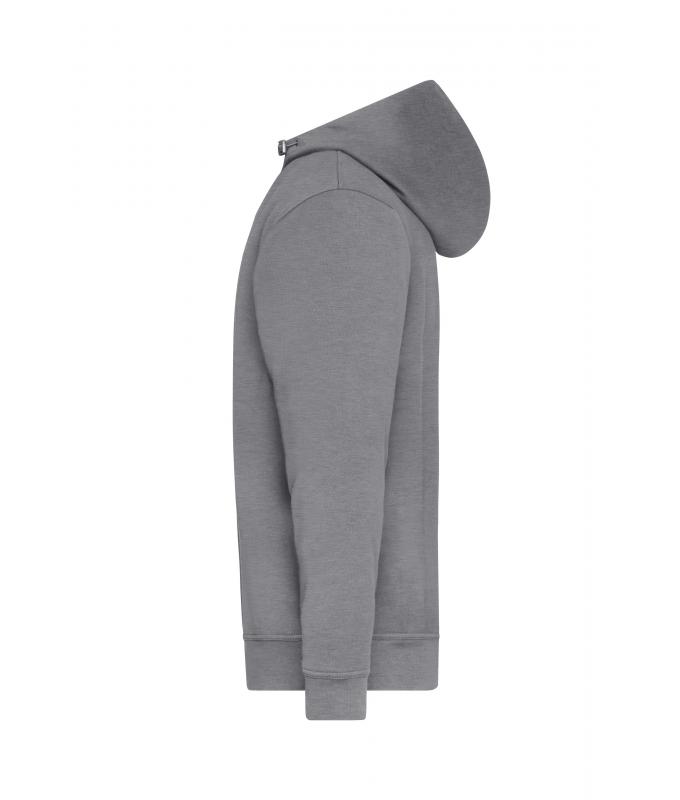 Unisex Workwear Half-Zip Hoody OCS Blended & RCS Light-melange 10447