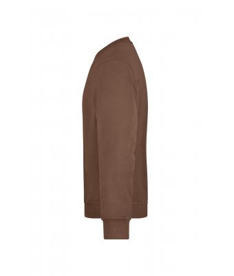 Unisex Workwear Sweatshirt Brown 8312
