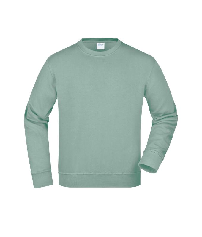 Unisex Workwear Sweatshirt Foggy-green 8312