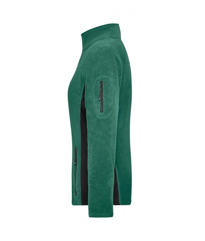 Ladies Ladies' Workwear Fleece Jacket - STRONG - Dark-green/black 8313
