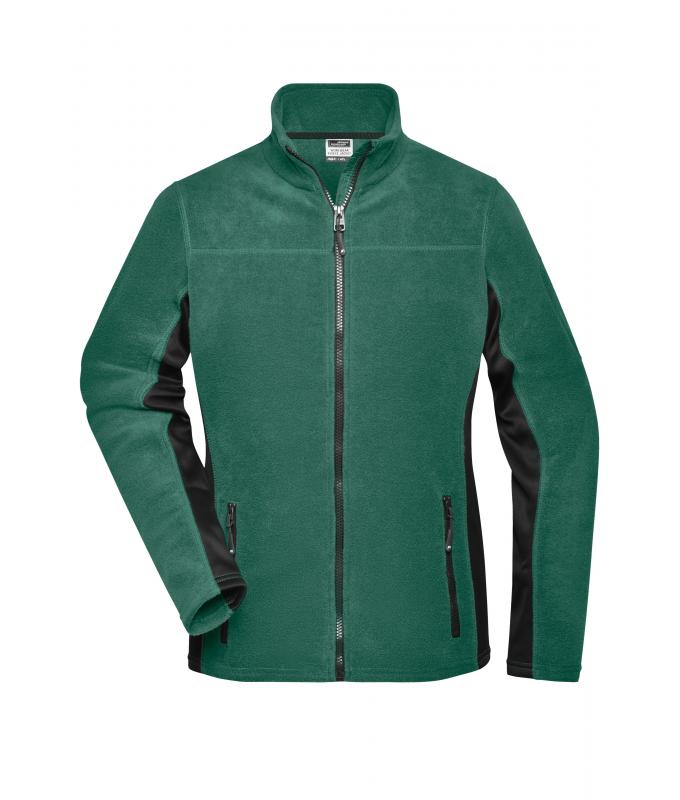 Ladies Ladies' Workwear Fleece Jacket - STRONG - Dark-green/black 8313