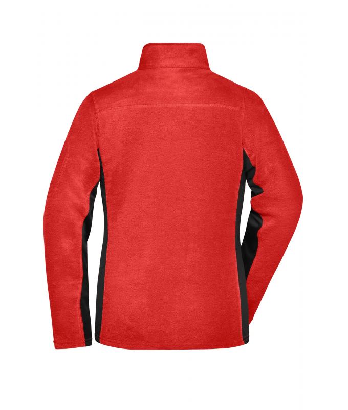 Ladies Ladies' Workwear Fleece Jacket - STRONG - Red/black 8313