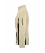 Ladies Ladies' Workwear Fleece Jacket - STRONG - Stone/black 8313