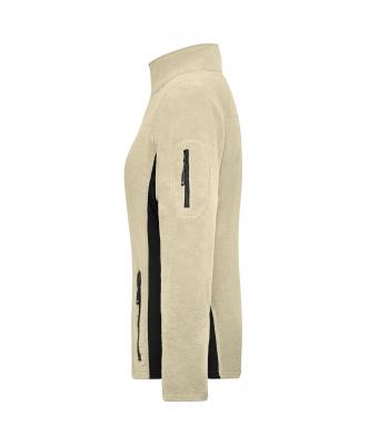 Ladies Ladies' Workwear Fleece Jacket - STRONG - Stone/black 8313
