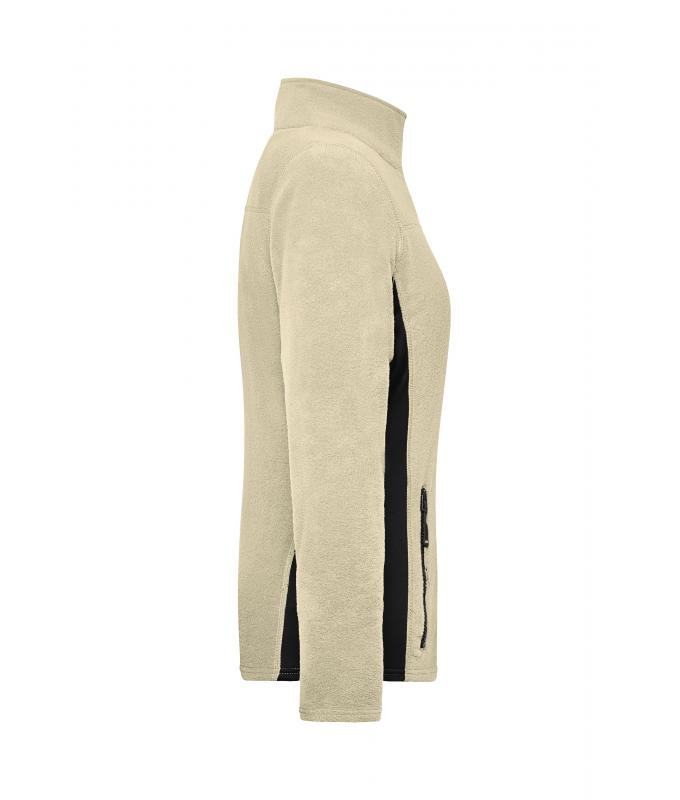 Ladies Ladies' Workwear Fleece Jacket - STRONG - Stone/black 8313