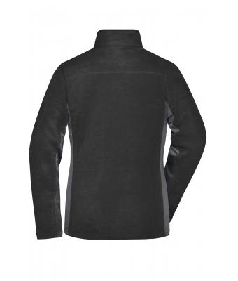 Damen Ladies' Workwear Fleece Jacket - STRONG - Black/carbon 8313