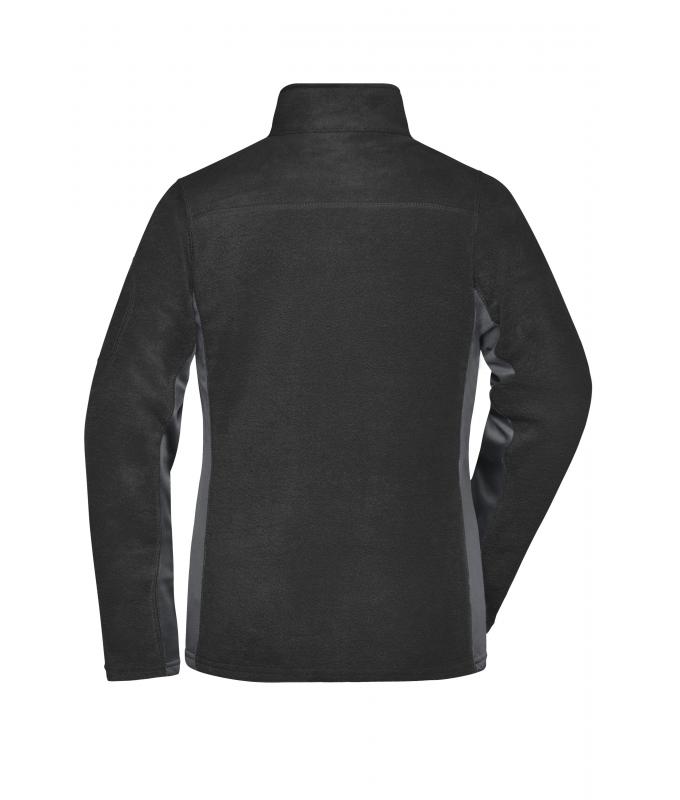 Damen Ladies' Workwear Fleece Jacket - STRONG - Black/carbon 8313