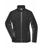 Damen Ladies' Workwear Fleece Jacket - STRONG - Black/carbon 8313