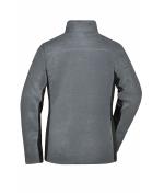 Damen Ladies' Workwear Fleece Jacket - STRONG - Carbon/black 8313